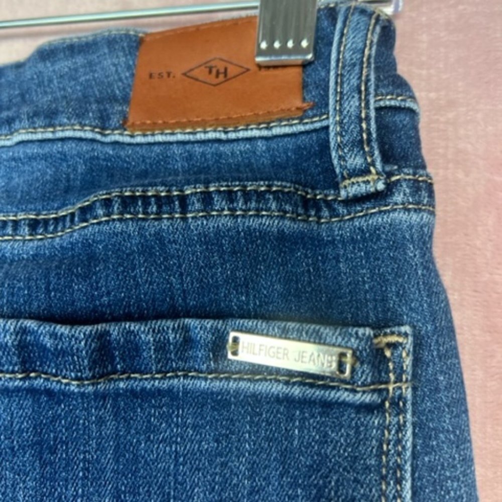 Womens Jean Capri Tommy Hilfgure Pants Size 4 - Picture 6 of 8